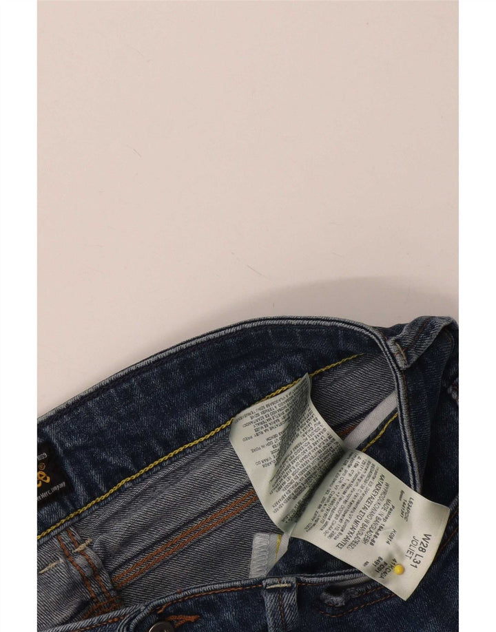 Lee Womens Joliet Bootcut Jeans W28 L31 Blue Cotton