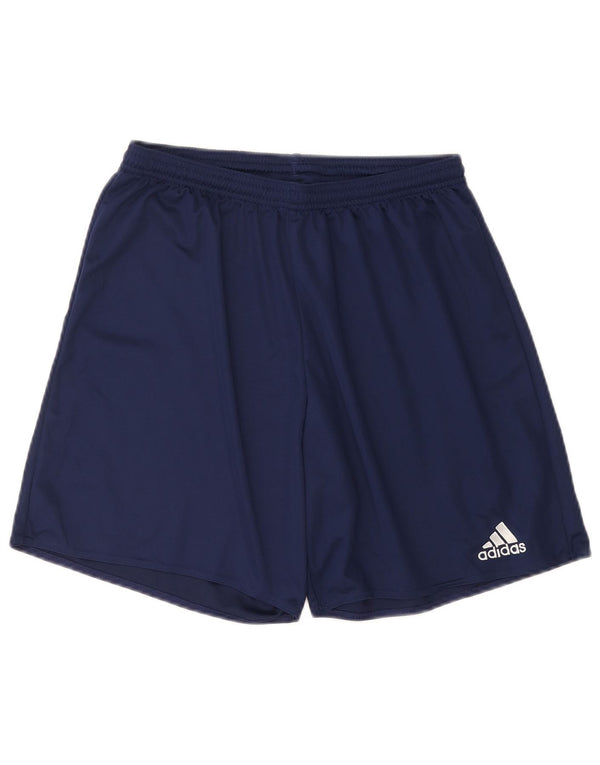 Adidas Mens Aeroready Sport Shorts Large  Navy Blue Polyester