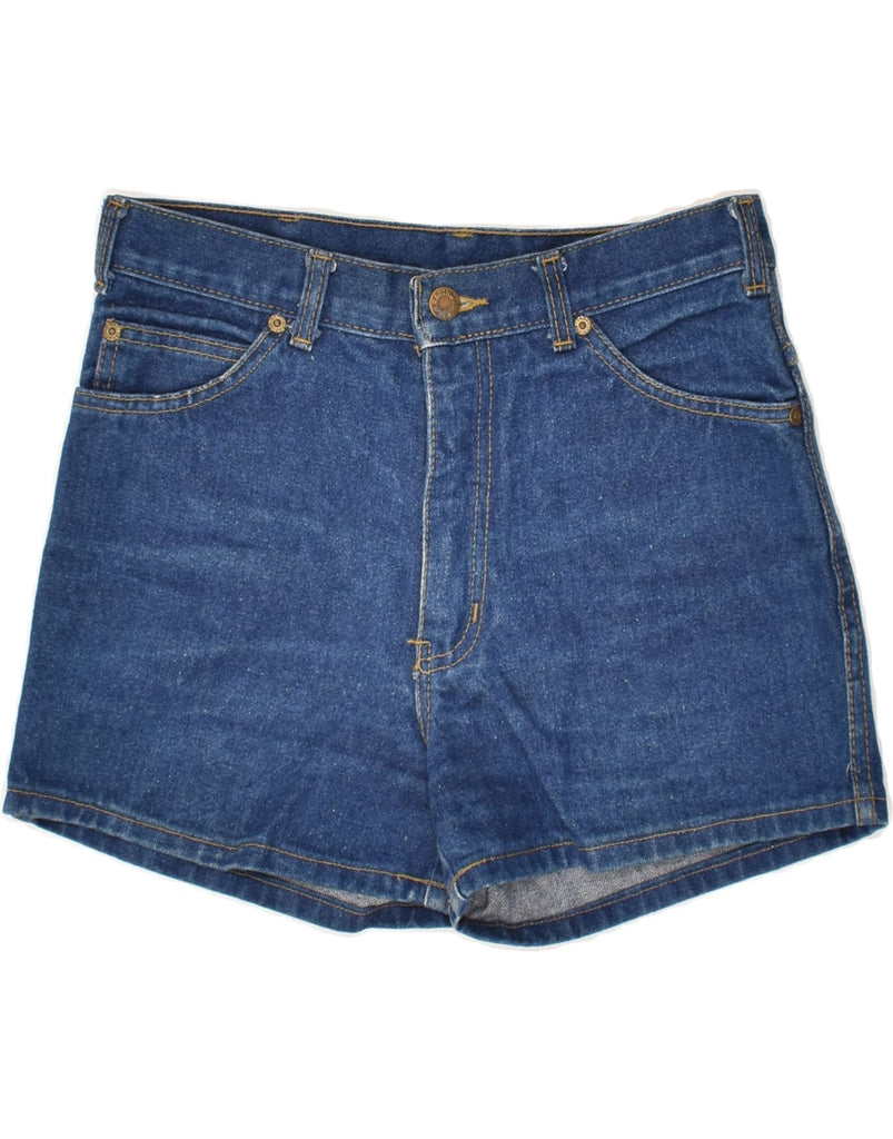 VINTAGE Womens Denim Shorts W28 Medium Blue | Vintage Vintage | Thrift | Second-Hand Vintage | Used Clothing | Messina Hembry 