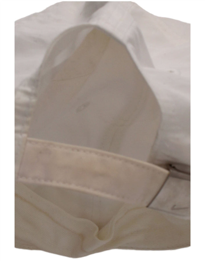 Nike Mens Baseball Cap One Size White Polyester