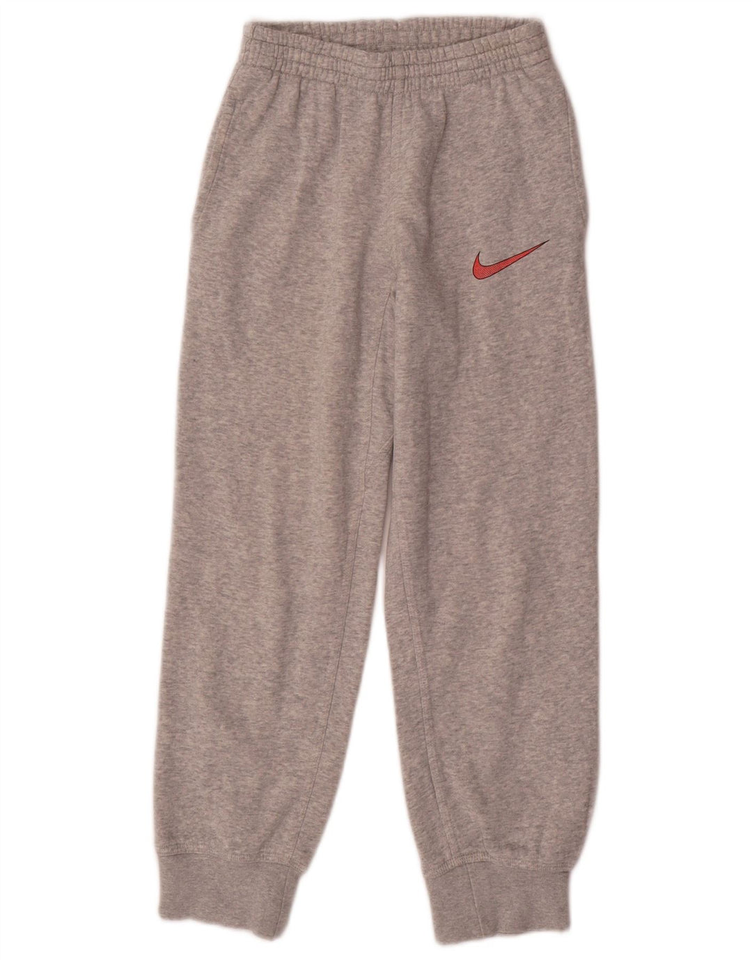 Nike Boys Tracksuit Trousers Joggers 10-11 Years Medium Grey Flecked