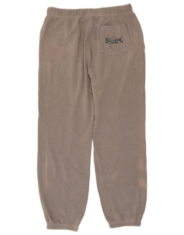 Billabong Mens Tracksuit Trousers Joggers XL Grey Cotton