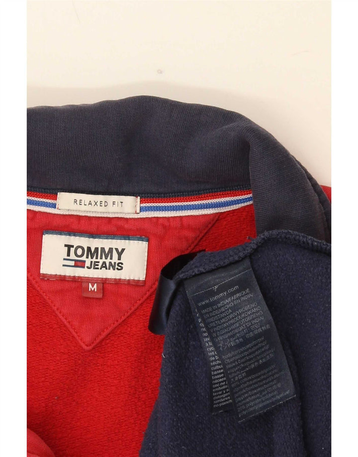 Tommy Hilfiger Mens Relaxed Fit Sweatshirt Jumper Medium Multicoloured