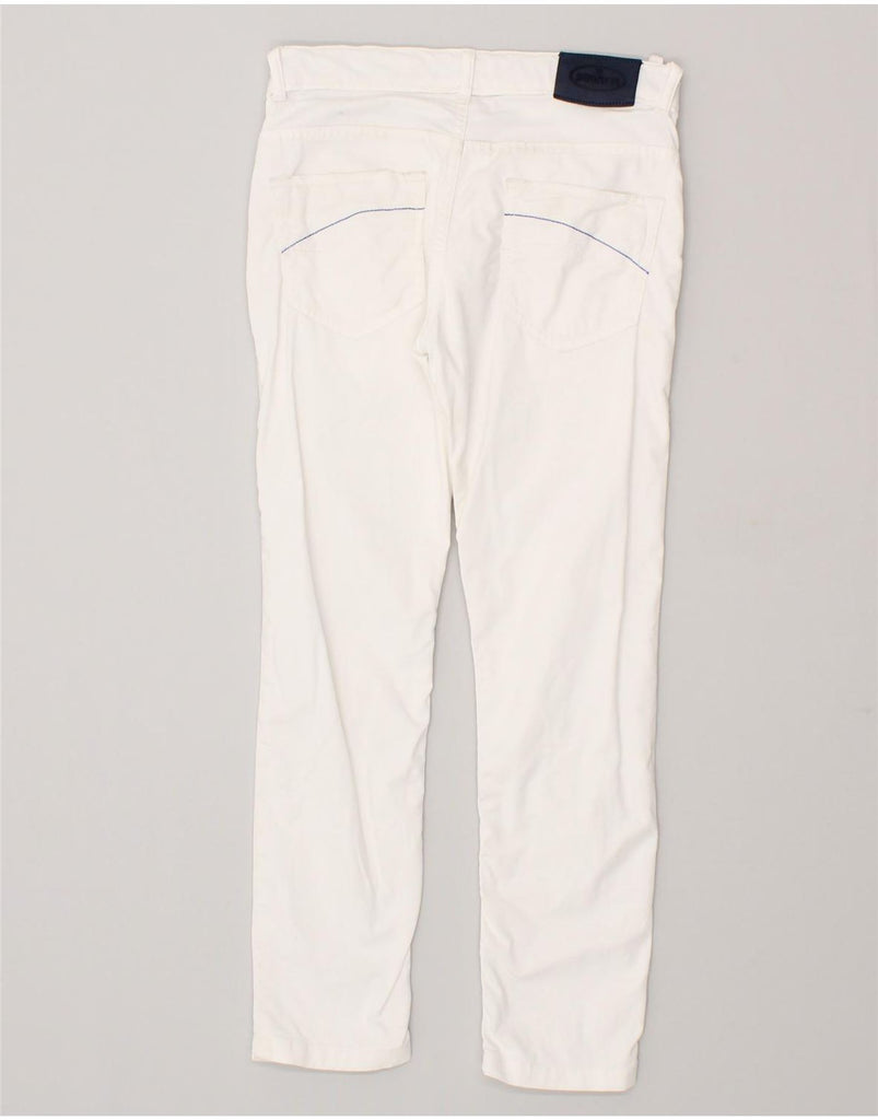 BUGATTI Girls Straight Casual Trousers 7-8 Years W24 L23 White Cotton | Vintage Bugatti | Thrift | Second-Hand Bugatti | Used Clothing | Messina Hembry 