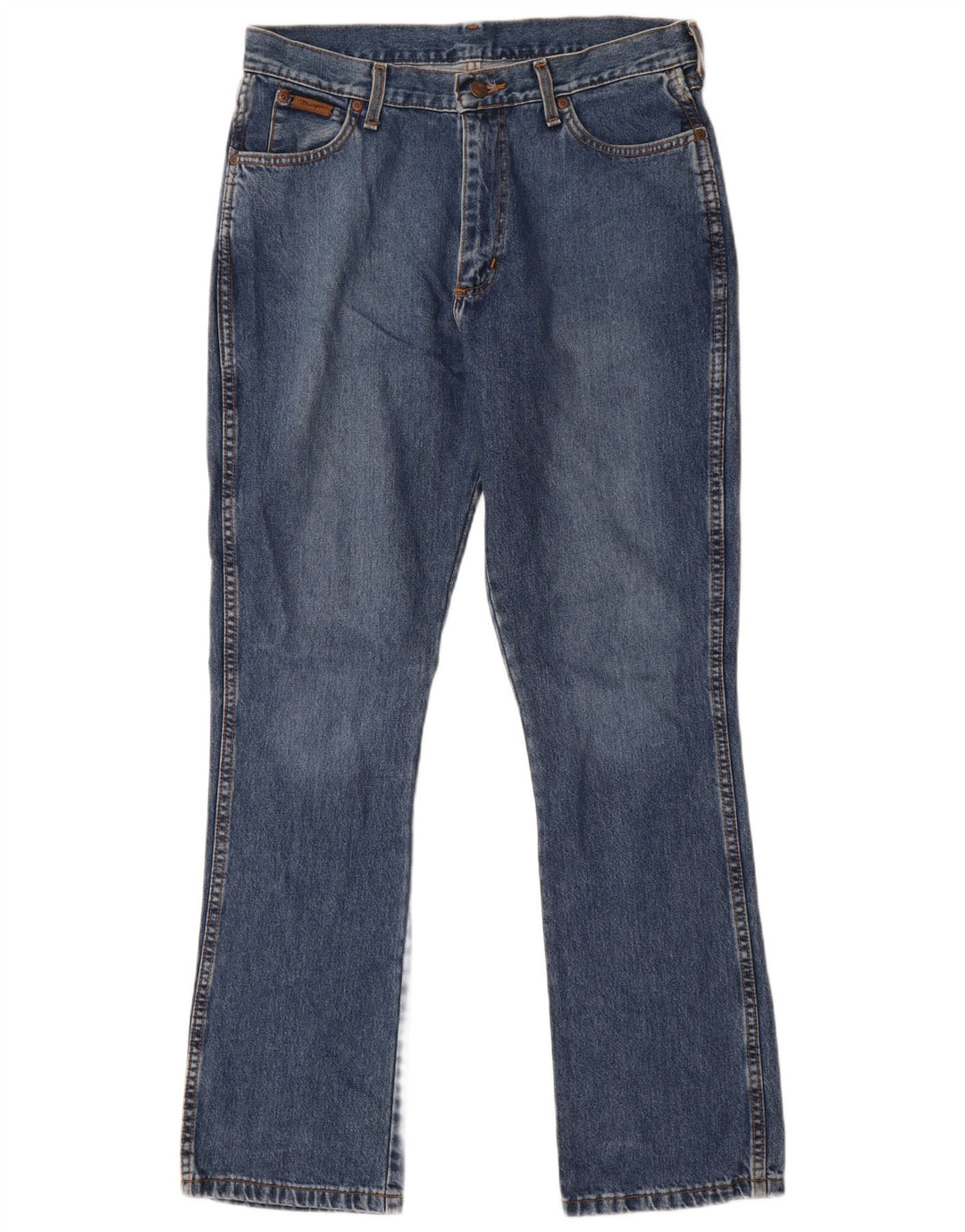 Wrangler Mens Bootcut Jeans W34 L32 Blue