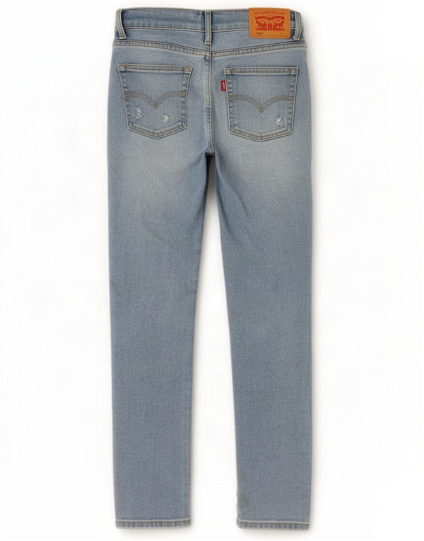 Levi's Boys 510 Distressed Skinny Jeans 11-12 Years W26 L27 Blue