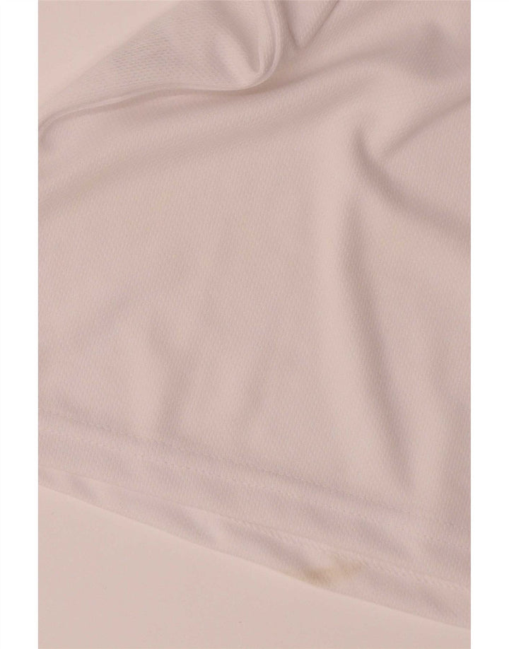 Under Armour Mens Loose Fit T-Shirt Top Small White Polyester