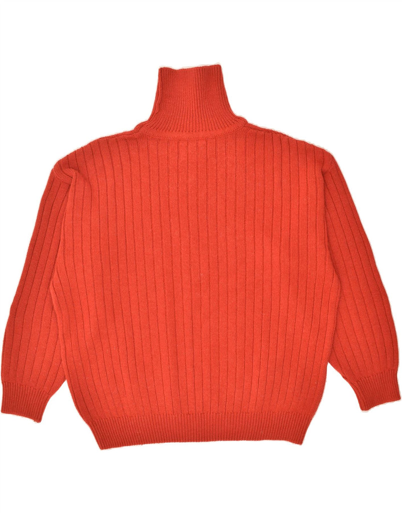 LEE Mens Roll Neck Jumper Sweater Large Red Wool | Vintage Lee | Thrift | Second-Hand Lee | Used Clothing | Messina Hembry 