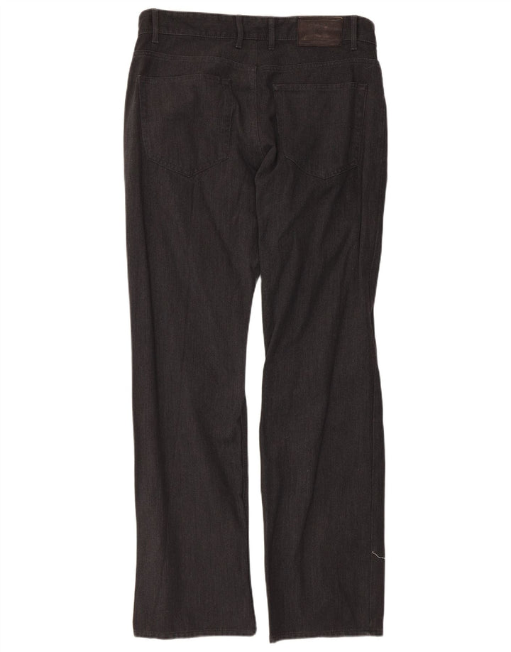 Gap Womens Jason Regular Fit Straight Jeans W34 L32 Grey Cotton