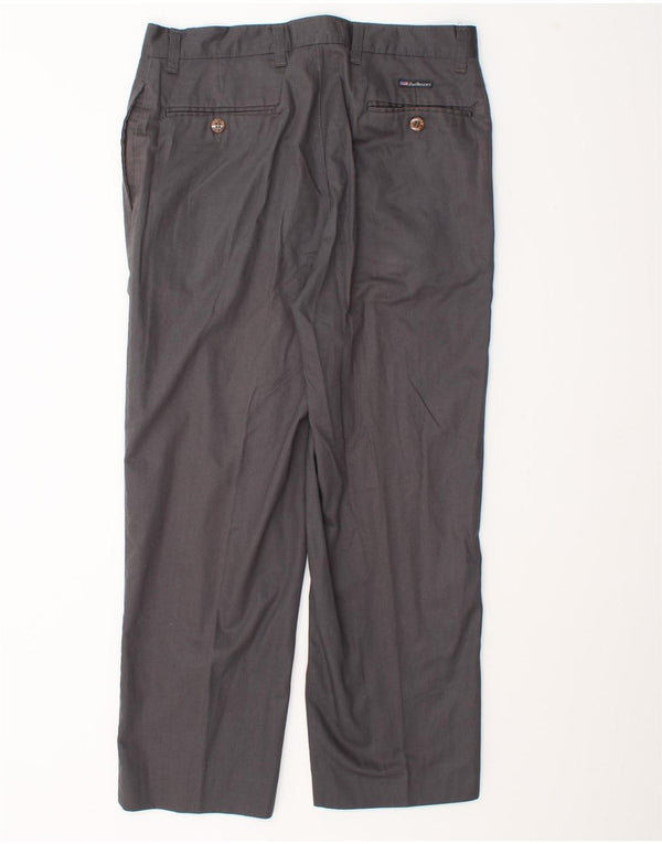 Roy Rogers Mens Straight Chino Trousers W34 L25 Grey Cotton