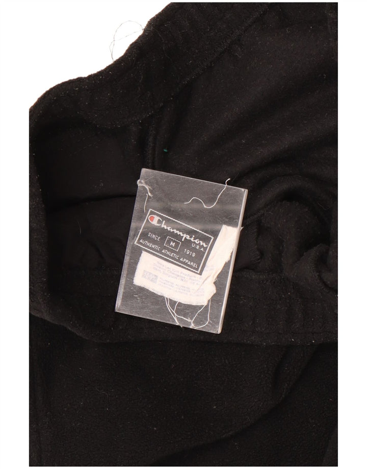 Champion Mens Fleece Tracksuit Trousers Medium  Black Polyester