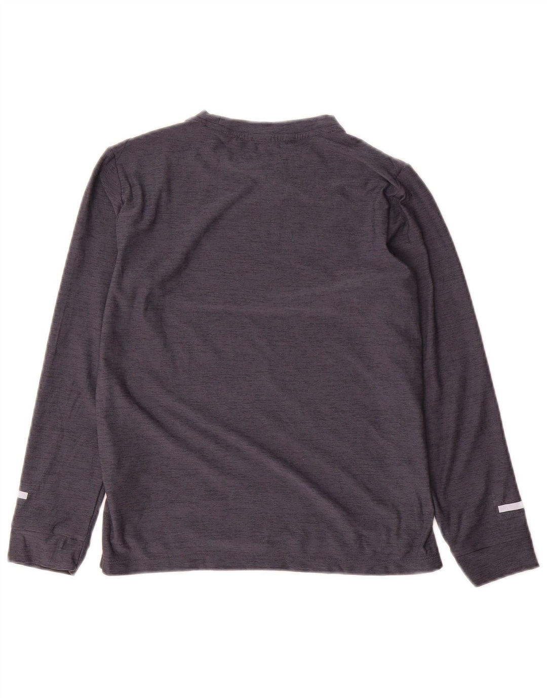 Russell Athletic Boys Dri-Power Top Long Sleeve 7-8 Years Medium Grey