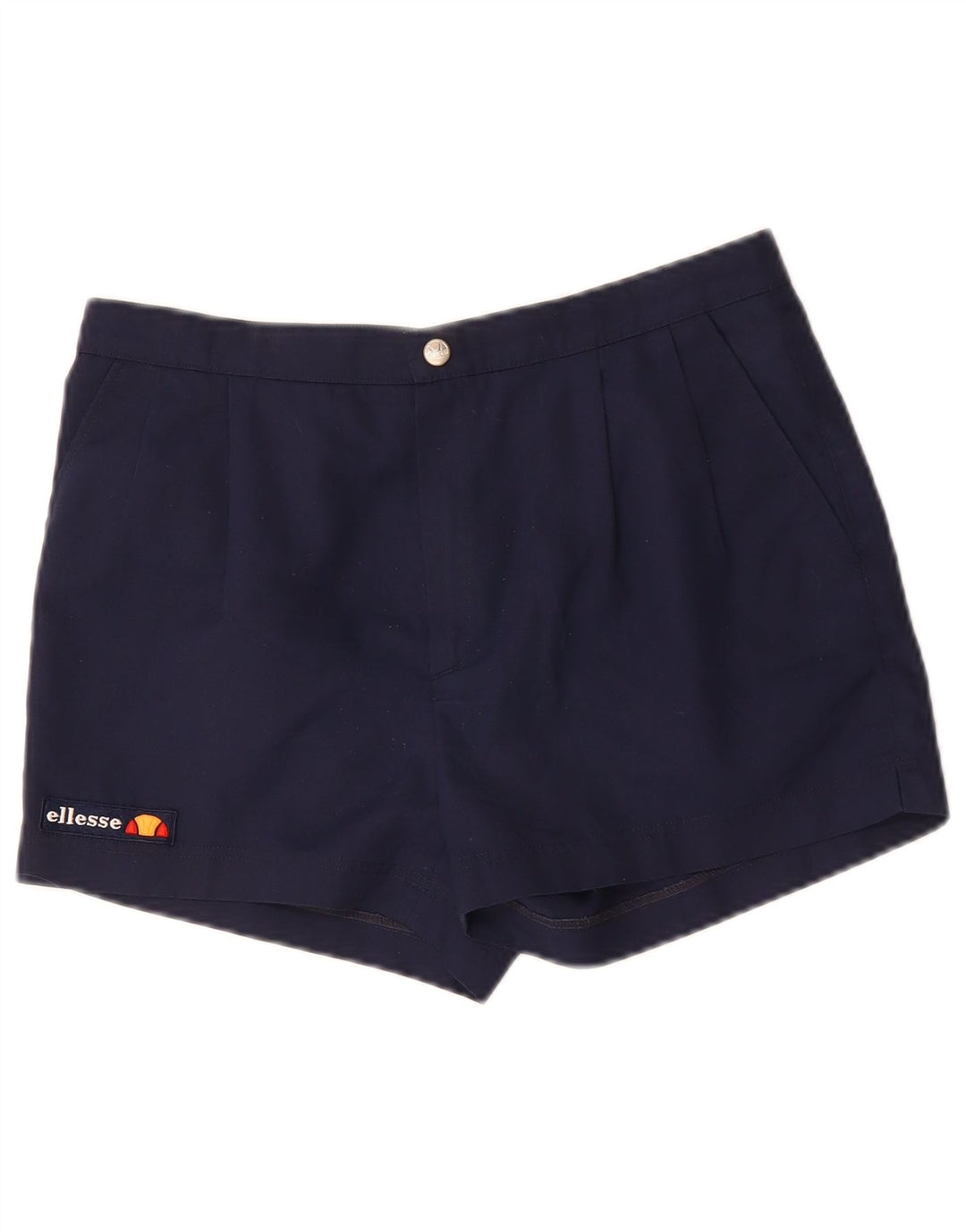 Ellesse Mens Chino Shorts W30 Medium Navy Blue Polyester Sports
