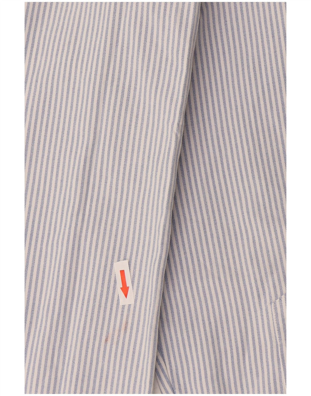 Ralph Lauren Mens Classic Fit Shirt Medium Blue Striped Cotton