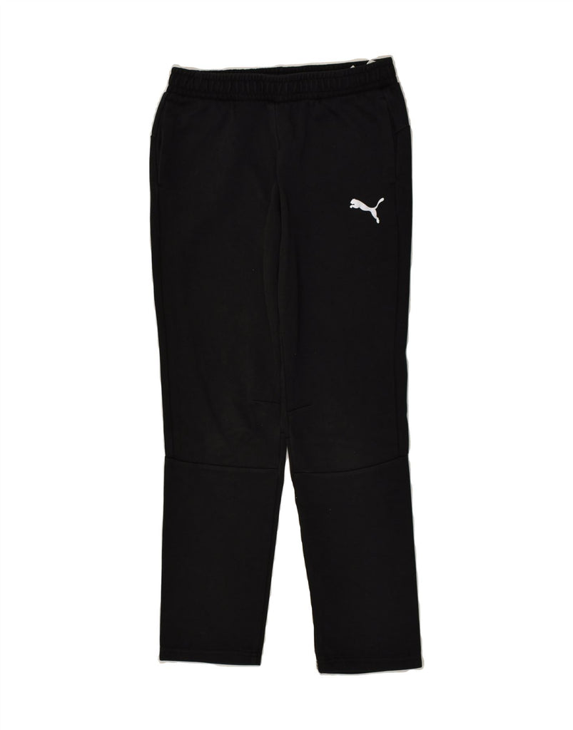 PUMA Boys Tracksuit Trousers 12-13 Years  Black Cotton | Vintage Puma | Thrift | Second-Hand Puma | Used Clothing | Messina Hembry 