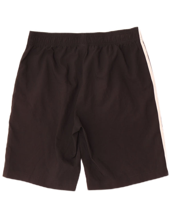 Adidas Boys Sport Shorts 15-16 Years Black Polyester
