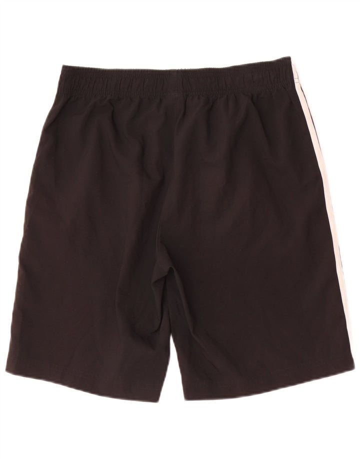 Adidas Boys Sport Shorts 15-16 Years Black Polyester