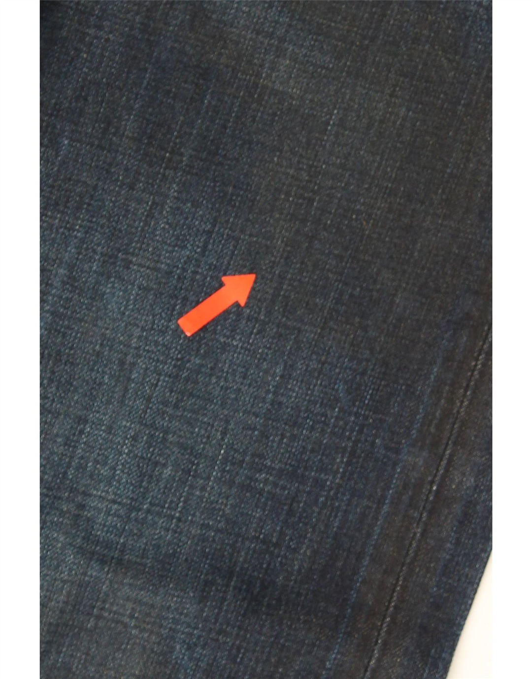 Levi's Mens 504 Straight Jeans W28 L32 Navy Blue Cotton