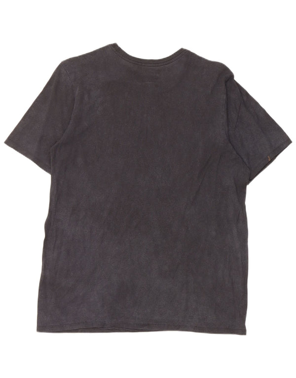 Nike Mens Athletic Cut Graphic T-Shirt Top Medium Black