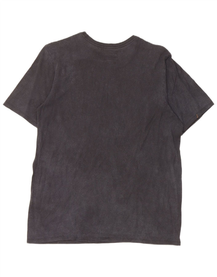 Nike Mens Athletic Cut Graphic T-Shirt Top Medium Black