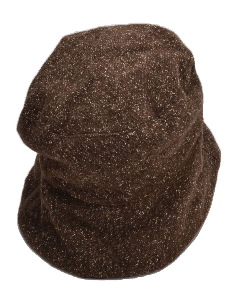VINTAGE Womens Bucket Hat One Size Brown Flecked | Vintage Vintage | Thrift | Second-Hand Vintage | Used Clothing | Messina Hembry 