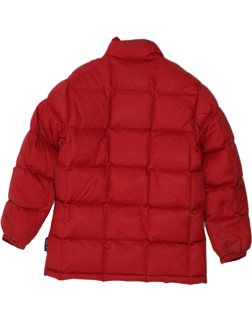 PUMA Mens Padded Jacket UK 38 Medium Red Nylon | Vintage Puma | Thrift | Second-Hand Puma | Used Clothing | Messina Hembry 