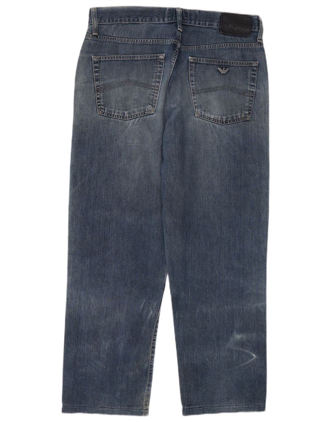 Armani Jeans Mens Straight W36 L28 Blue