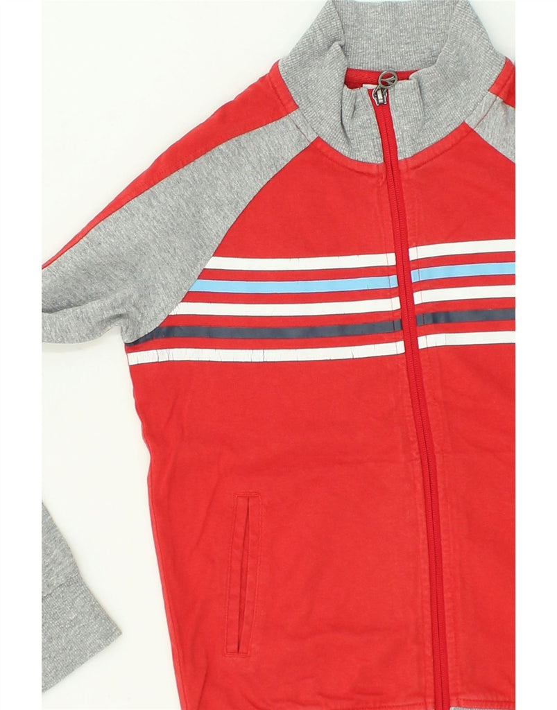 DIADORA Boys Tracksuit Top Jacket 11-12 Years Medium Red Colourblock | Vintage Diadora | Thrift | Second-Hand Diadora | Used Clothing | Messina Hembry 