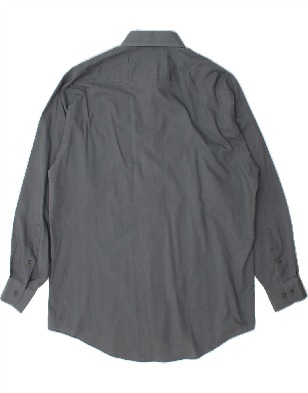 PIERRE CARDIN Mens Shirt Size 15 1/2 Medium Grey Cotton Vintage Pierre Cardin and Second-Hand Pierre Cardin from Messina Hembry 