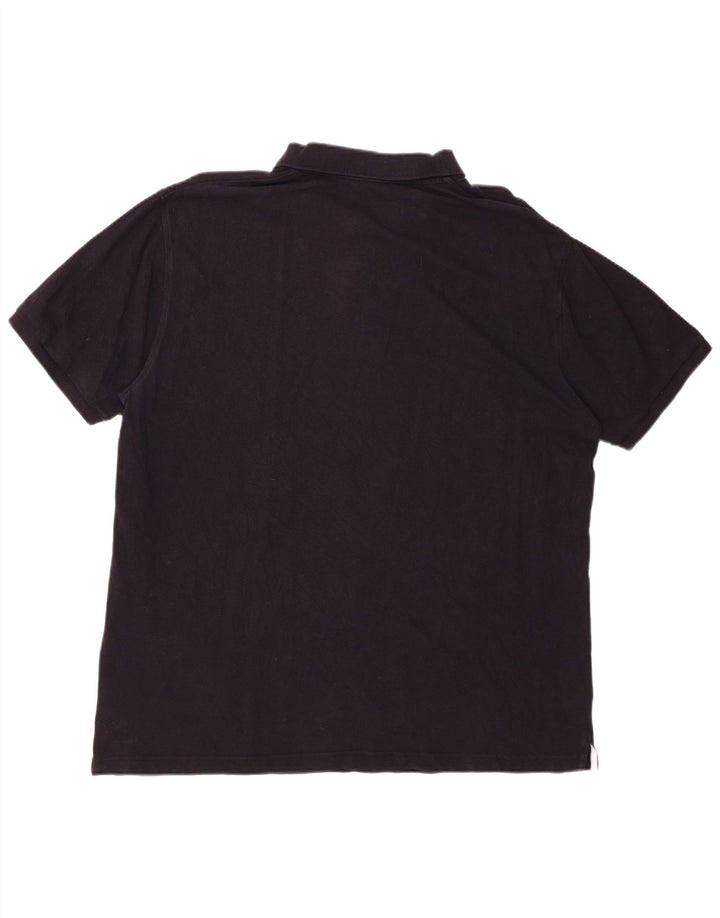 GANT Mens Polo Shirt 3XL Black Cotton