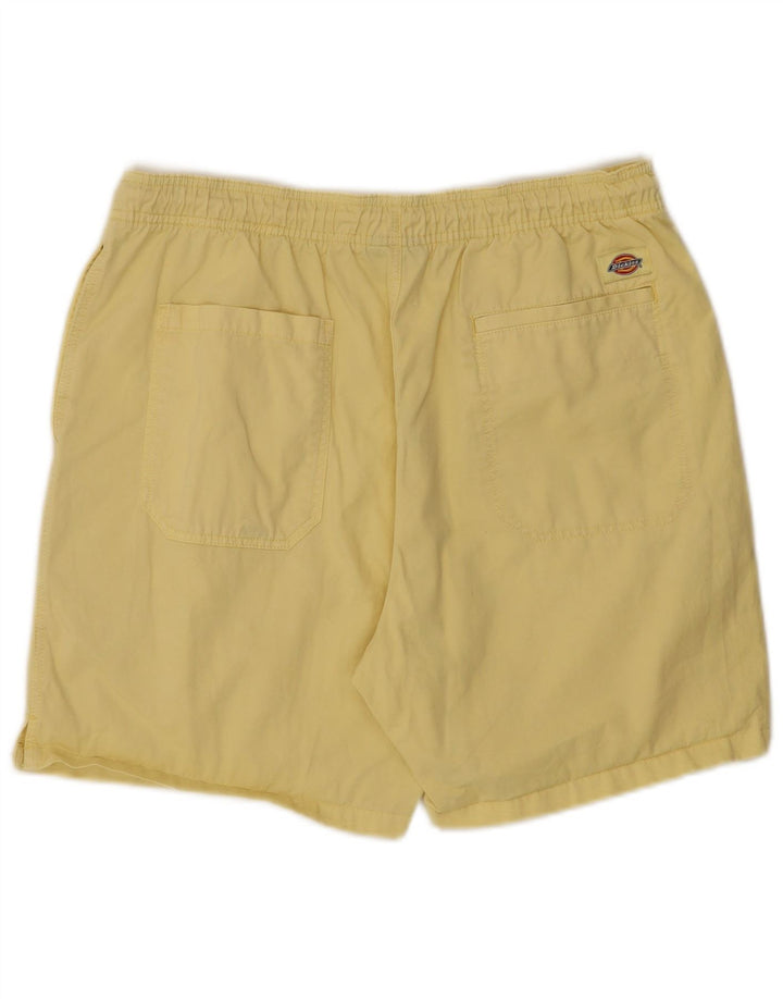 Dickies Mens Cargo Shorts Large W34 Yellow Cotton