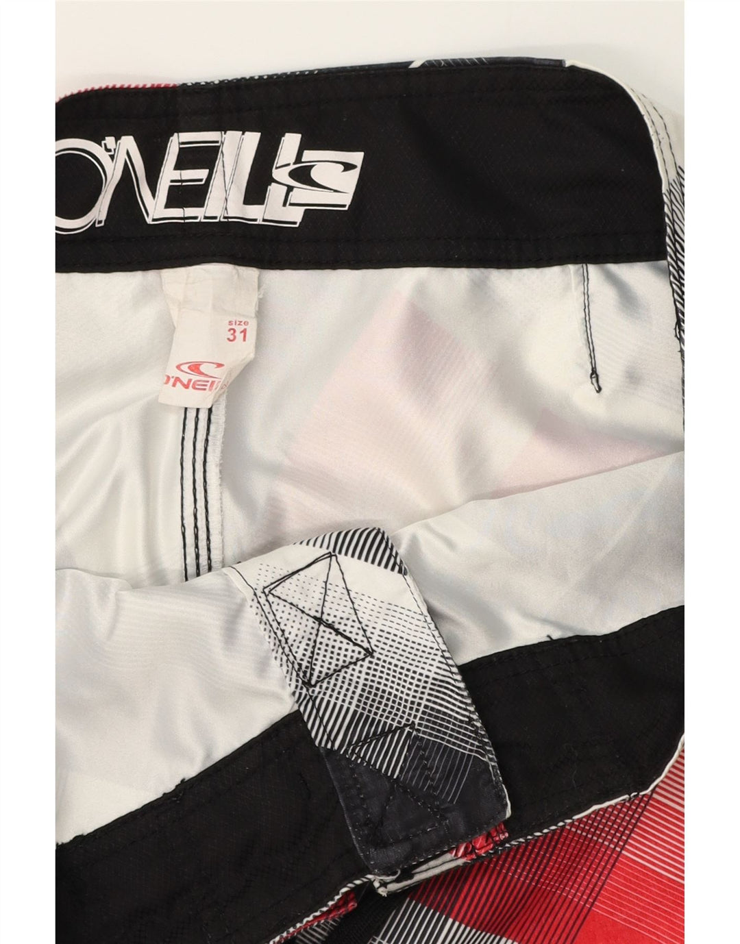O'NEILL Mens Swimming Shorts Medium  Multicoloured Geometric Polyester