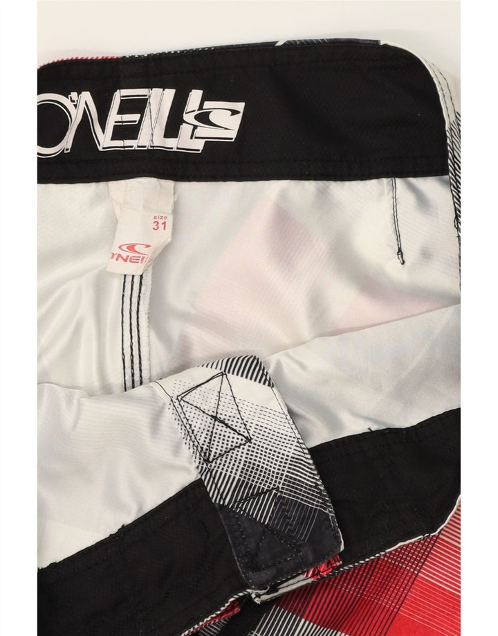O'NEILL Mens Swimming Shorts Medium  Multicoloured Geometric Polyester