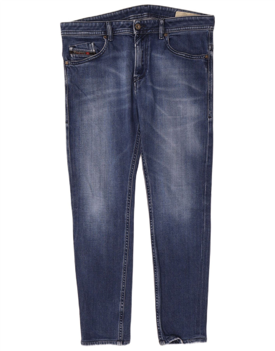 Diesel Mens Slim Jeans W34 L29 Blue Cotton