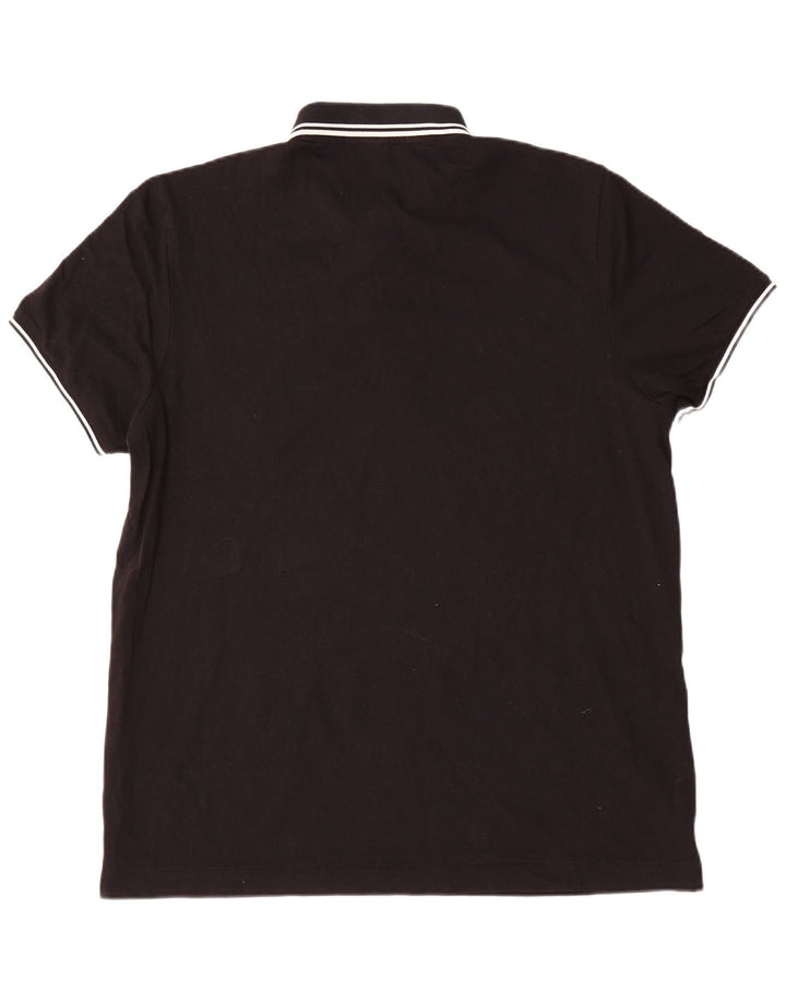 G-STAR Mens Polo Shirt 2XL Black Cotton