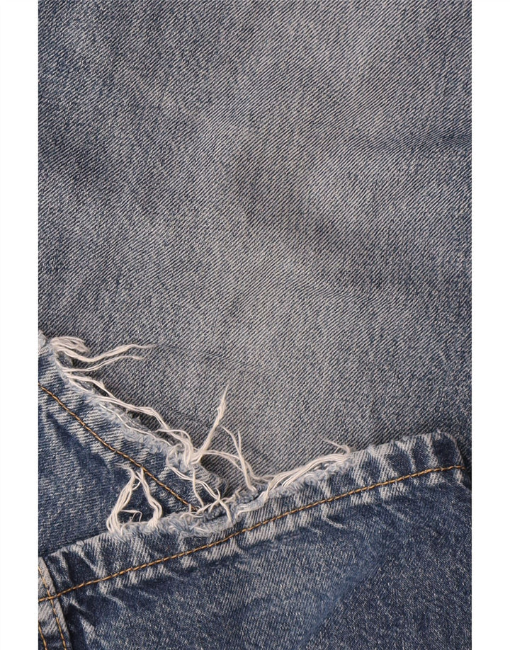 Lee Mens Straight Jeans W33 L32 Blue Cotton