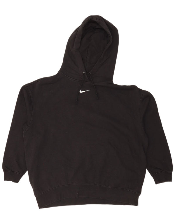 Nike Mens Loose Fit Hoodie Jumper Large Black Cotton
