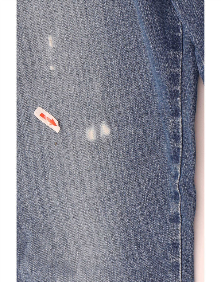 Wrangler Mens Texas Slim Jeans W36 L32 Blue Cotton