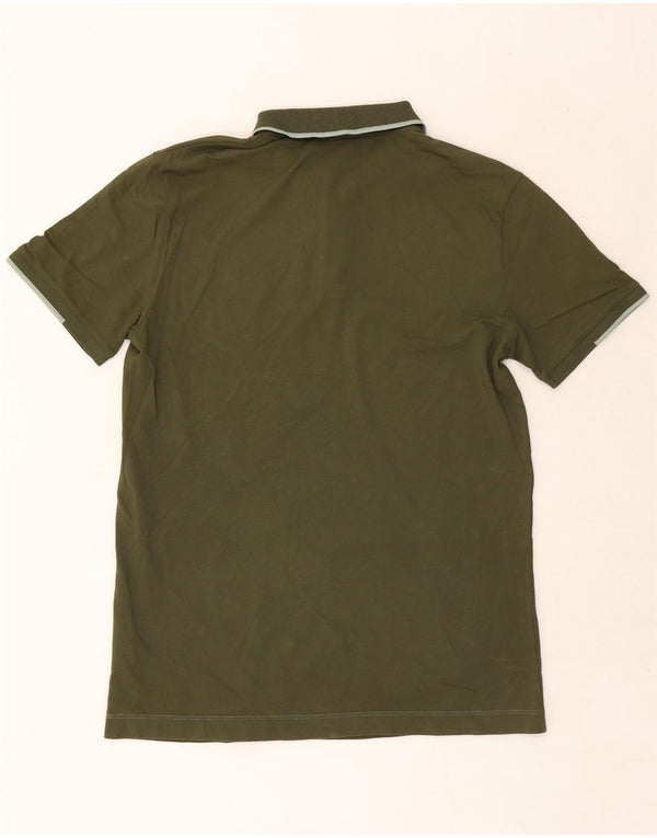 Hugo Boss Mens Regular Fit Polo Shirt XL Green Cotton