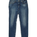 LIU JO Womens Milano Tapered Jeans W30 L25 Navy Blue Cotton | Vintage Liu Jo | Thrift | Second-Hand Liu Jo | Used Clothing | Messina Hembry 