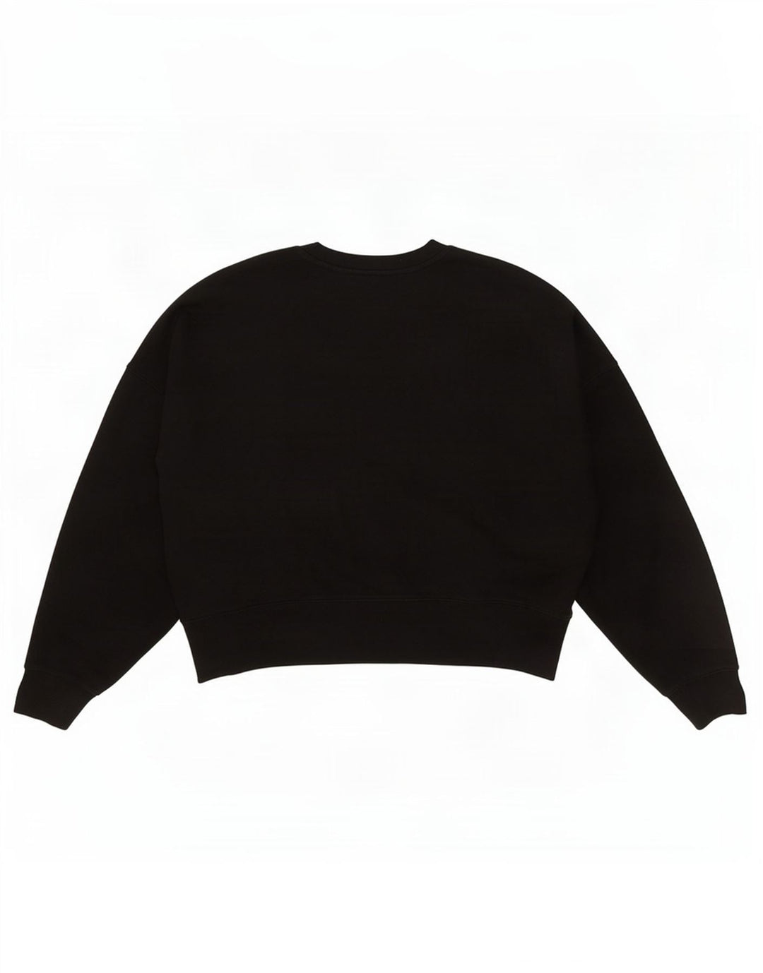 Adidas Womens Oversized Sweatshirt Jumper UK 10 Small Black Cotton