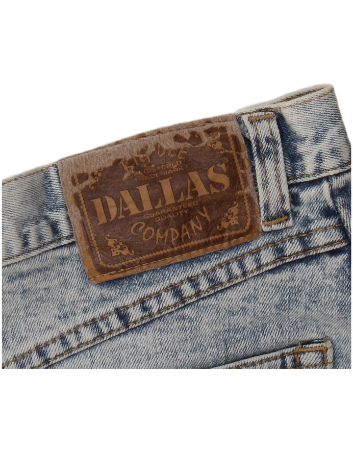 DALLAS Womens Denim Skirt W24 XS Blue