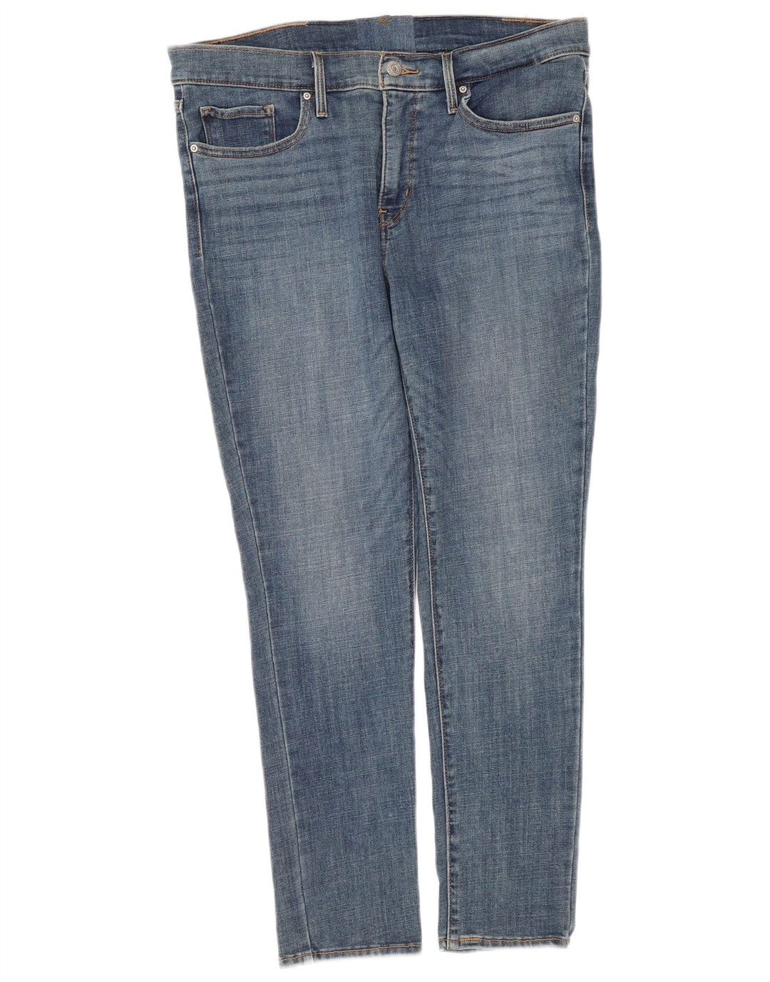 Levi's Womens Skinny Jeans W31 L28 Blue Cotton