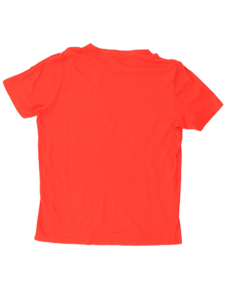 Puma Mens Graphic T-Shirt Top Large Red Cotton
