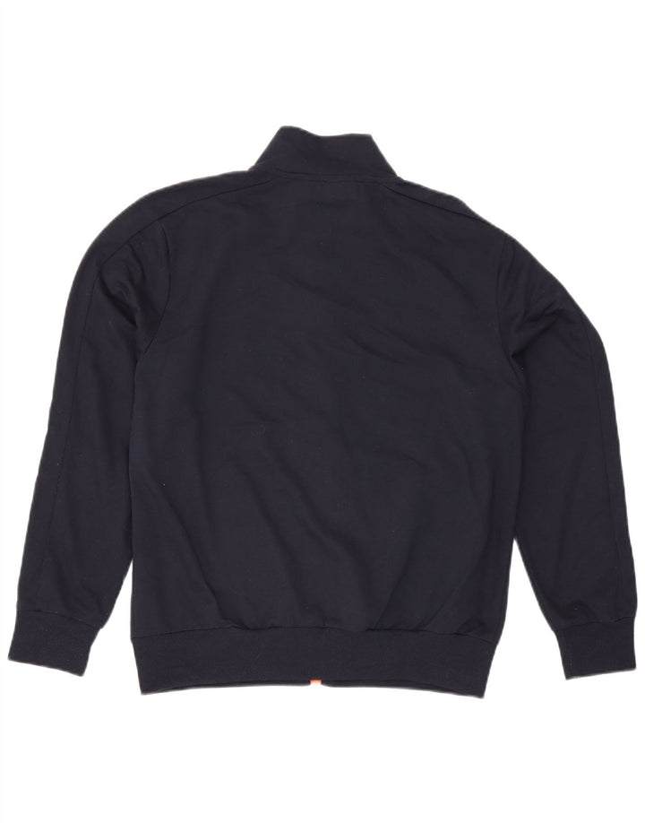 Umbro Mens Tracksuit Top Jacket Medium Navy Blue Polyester