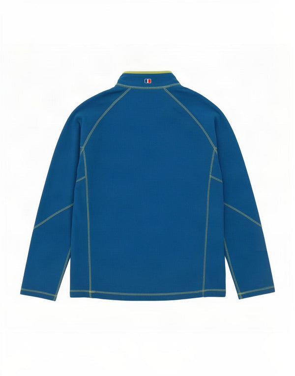 Berghaus Mens Zip Neck Fleece Jumper Large Blue
