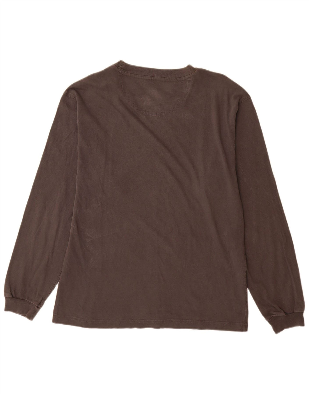 Champion Mens Top Long Sleeve Small Grey
