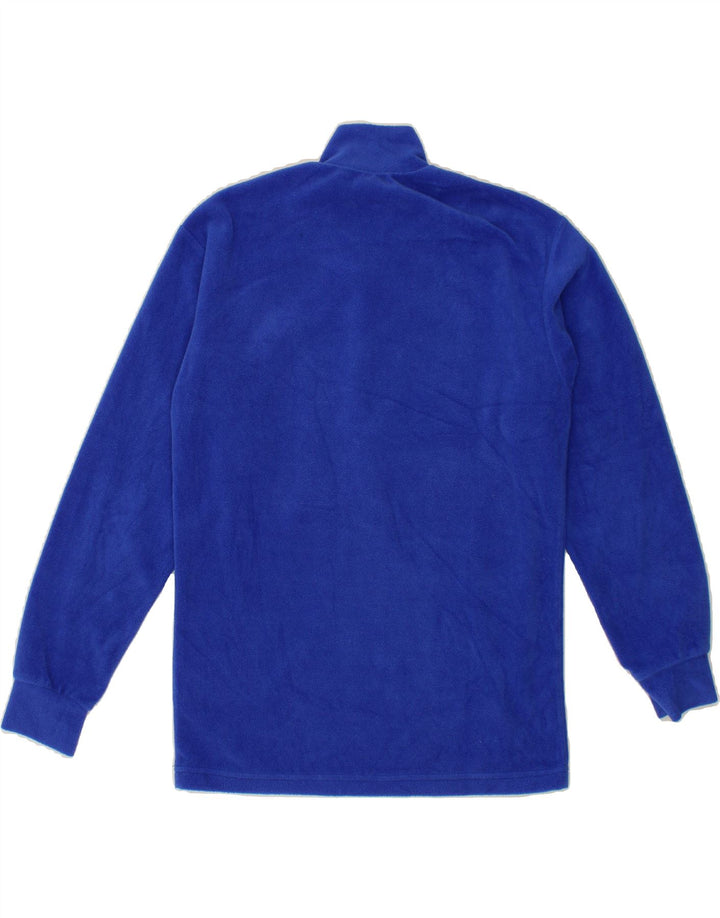 FILA Womens Zip Neck Fleece Jumper IT 44 Medium Blue Vintage Fila and Second-Hand Fila from Messina Hembry 