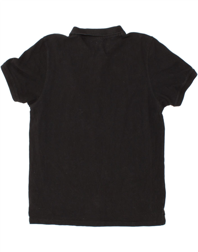 LEE Mens Polo Shirt 2XL Black Cotton Vintage Lee and Second-Hand Lee from Messina Hembry 