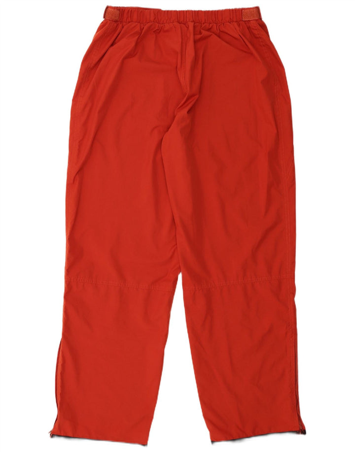 Reebok Mens Cargo Windbreaker Trousers Large W34 L31 Orange Polyester